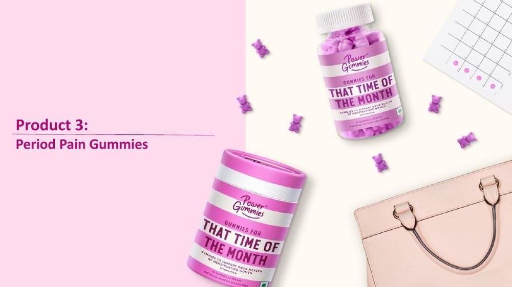 Period pain gummies