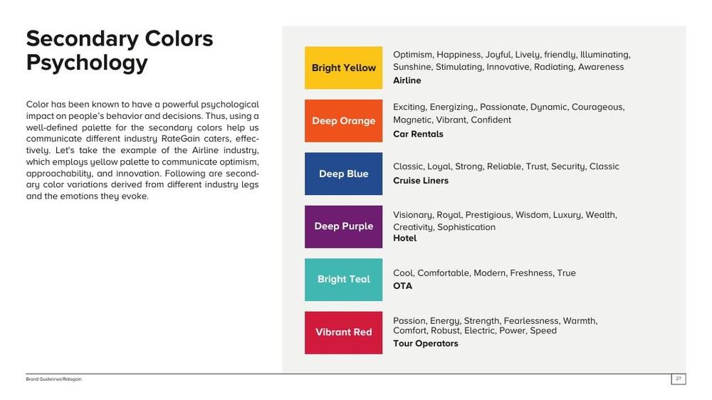Colour palette